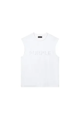 Beaded Wordmark Tank Top