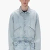 Contrast Collar Trucker Jacket