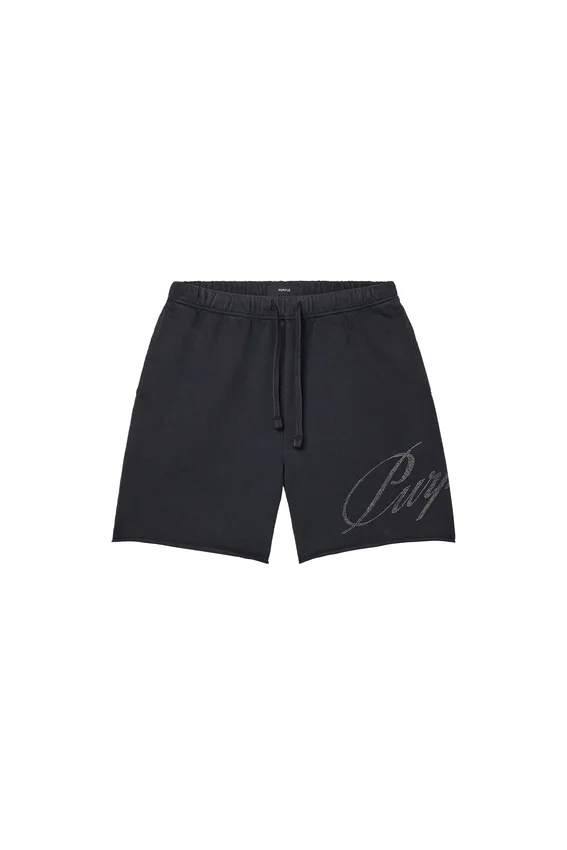 Crystal Slanted Script Short