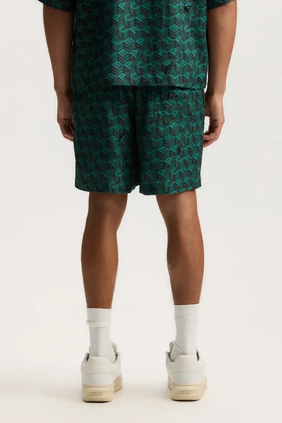 Cube Monogram Short