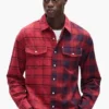 Half & Half Flannel Shirt