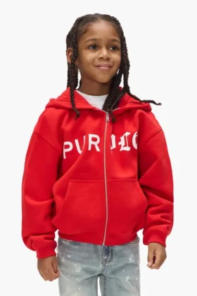 Kids’ Half & Half Zip Up Hoodie