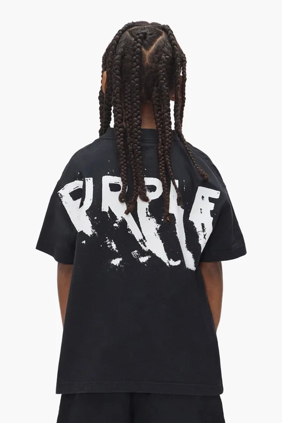 Kids' Painted Wordmark Tee