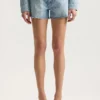 Logo Bling Cut Off Short