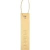 Metal Hang Tag - Gold
