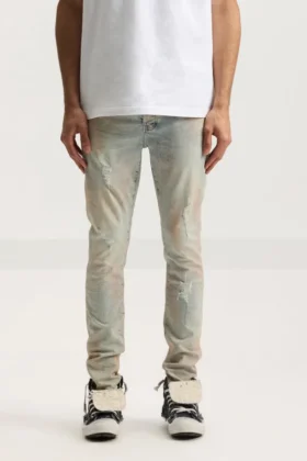 P001 Pink Mud Distressed