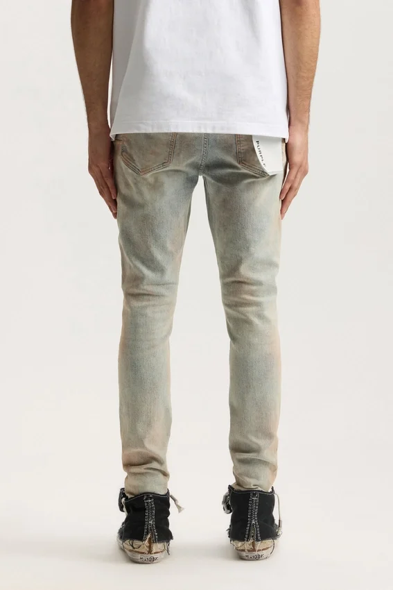 P001 Pink Mud Distressed