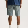 P059 Painterly Rip Short
