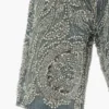P070 Hand Beaded & Crystal Embellished Short