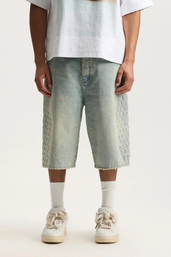 P070 Monogram Embossed Short
