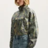 Painted Camo Leather Jacket