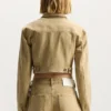Radial Bling Crop Jacket
