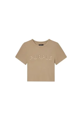 Wordmark Applique Rib Baby Tee
